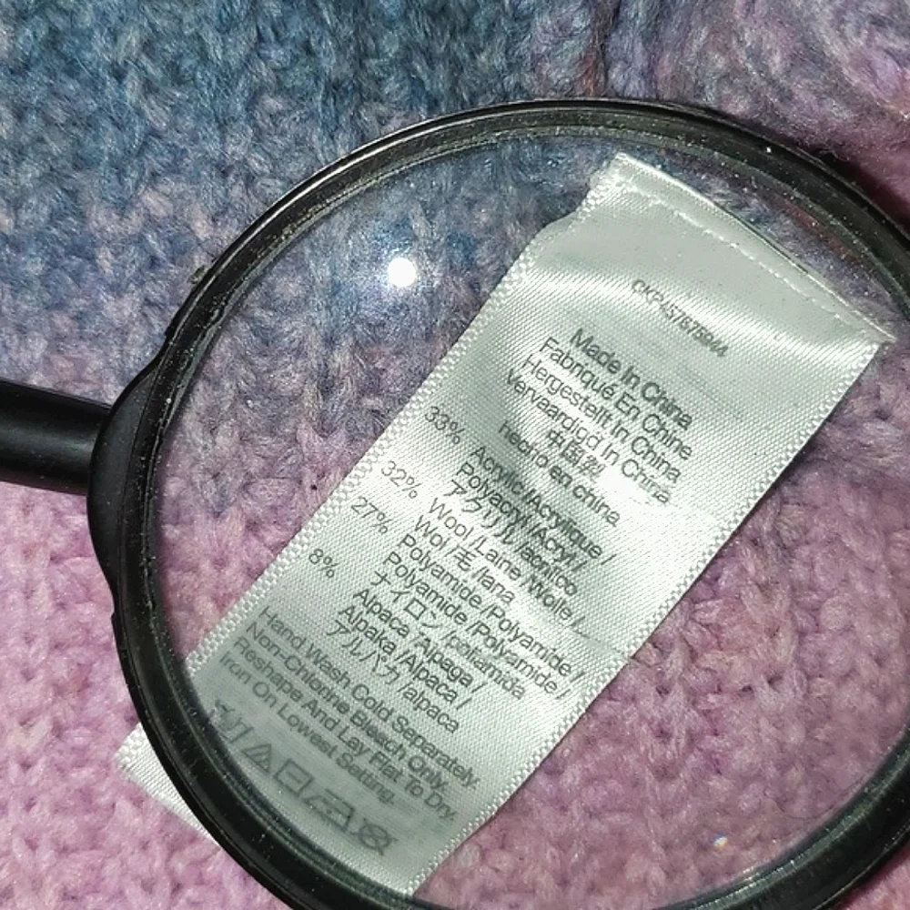 Madewell Space-Dyed Button-Shoulder Pullover Sweater Size Small - Picture 5 of 10